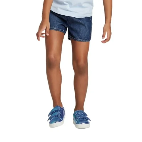 Toddler Woven Pull-On Shorts — dark