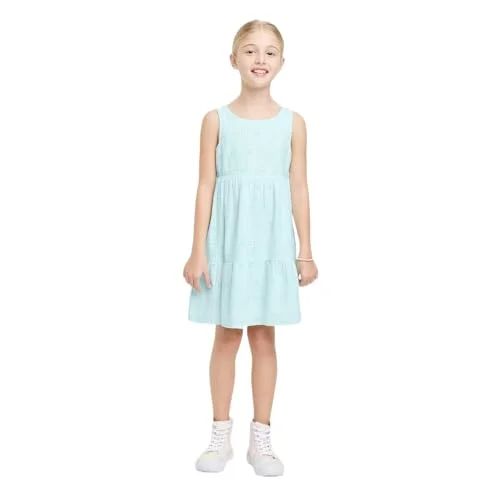Eyelet Tiered Dress — (us